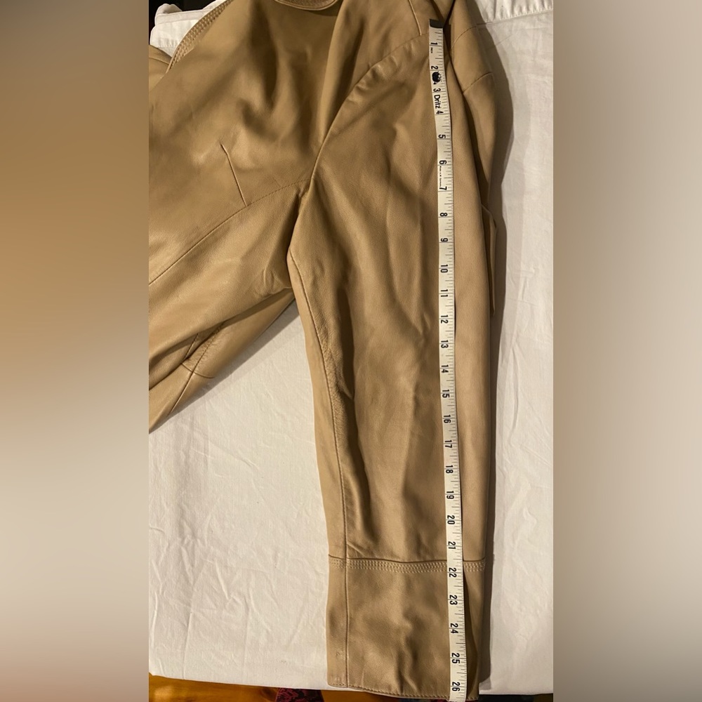 Bradley Bayou Genuine Leather Coat Camel Tan Fully Lined 100% Car Coat - Picture 2 of 12